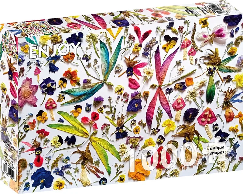 legpuzzel Fairies and Dragonflies 1000 stukjes karton. de Enjoy Puzzle, édition Multicolore – boîte