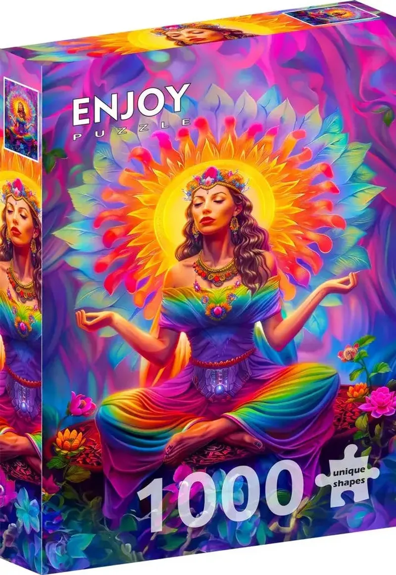 legpuzzel Harmony Spectrum 1000 stukjes kunst. van Enjoy Puzzle, editie Meerkleurig – doos