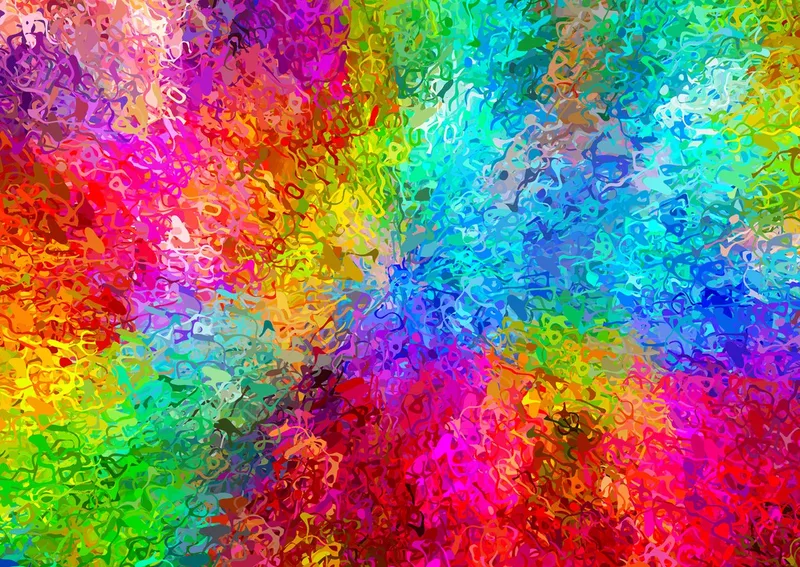 legpuzzel Hue Burst - 1000 stukjes kleurrijk karton. de Enjoy Puzzle, édition Multicolore – boîte