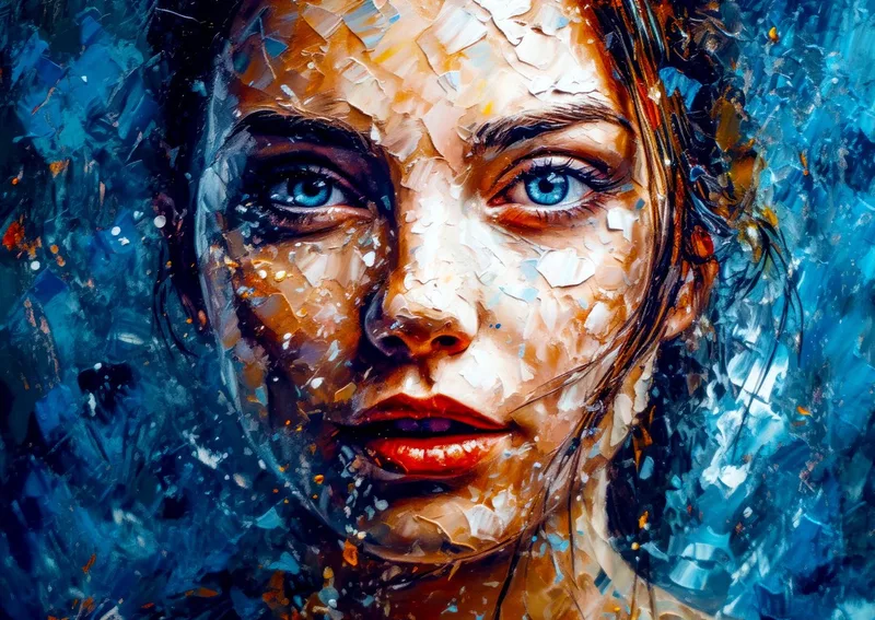 legpuzzel Icy Gaze - 1000 stukjes puzzelplezier. from Enjoy Puzzle, Multicolour edition – box