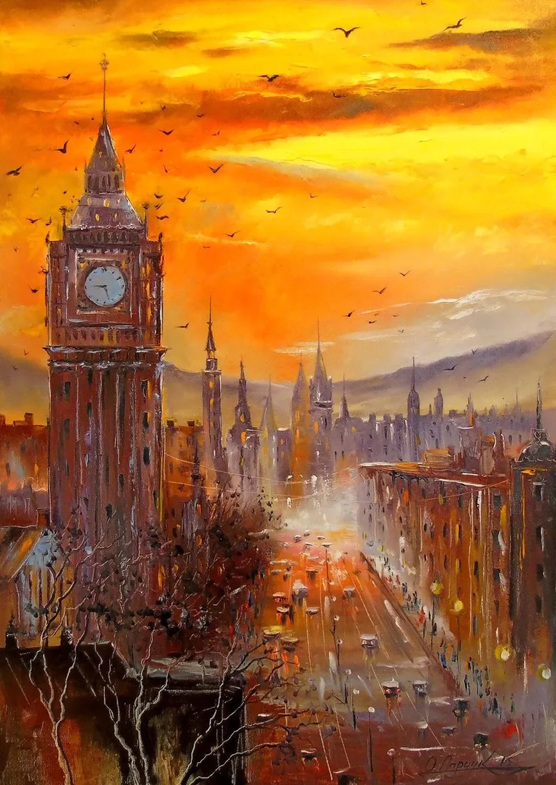 legpuzzel London Evening 1000 stukjes puzzelplezier. from Enjoy Puzzle, Multicolour edition – box