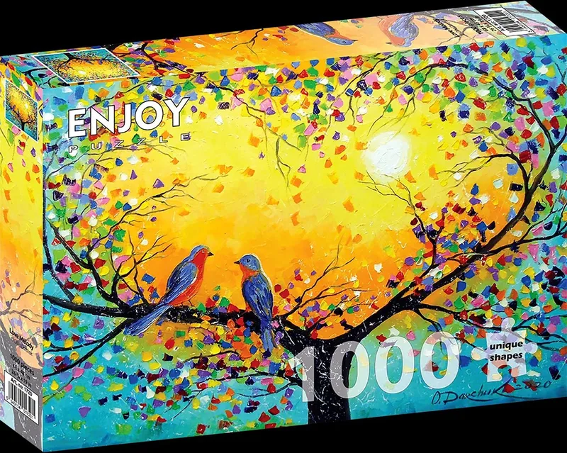 legpuzzel Love Melody - 1000 stukjes kleurrijk. from Enjoy Puzzle, Multicolour edition – box
