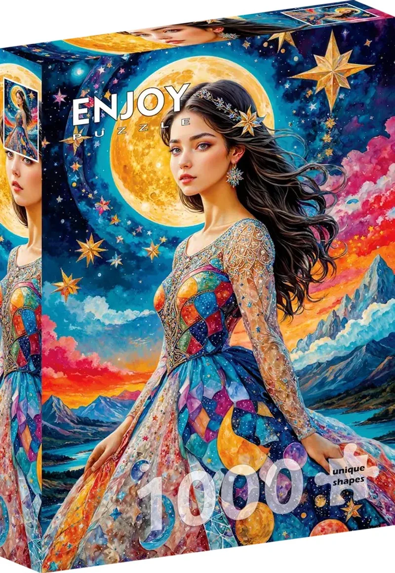 legpuzzel Night Elegance 1000 stukjes volwassenen. van Enjoy Puzzle, editie Meerkleurig – doos