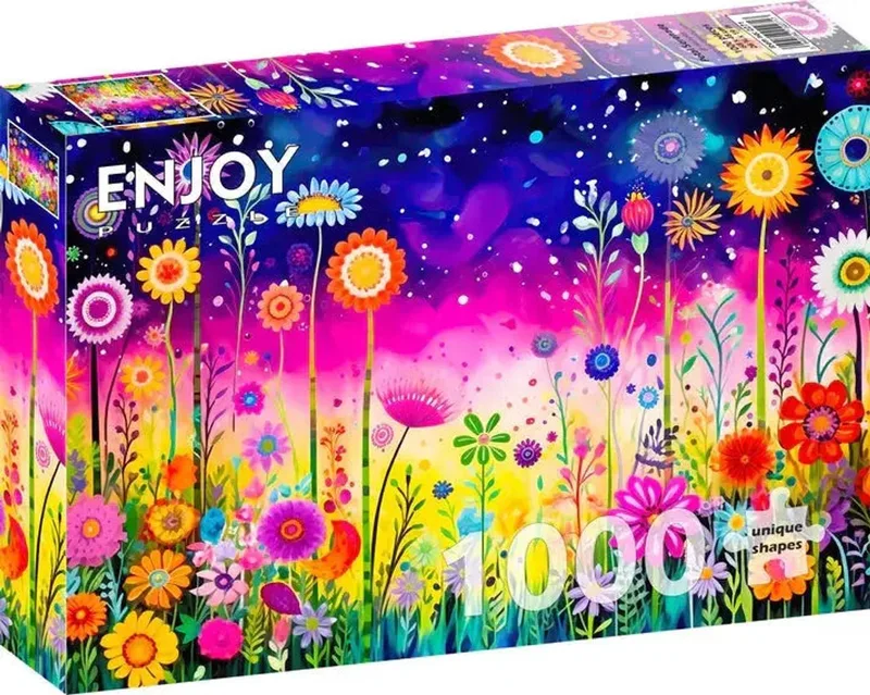 legpuzzel Petal Serenade 1000 stukjes bloemen. from Enjoy Puzzle, Multicolour edition – box