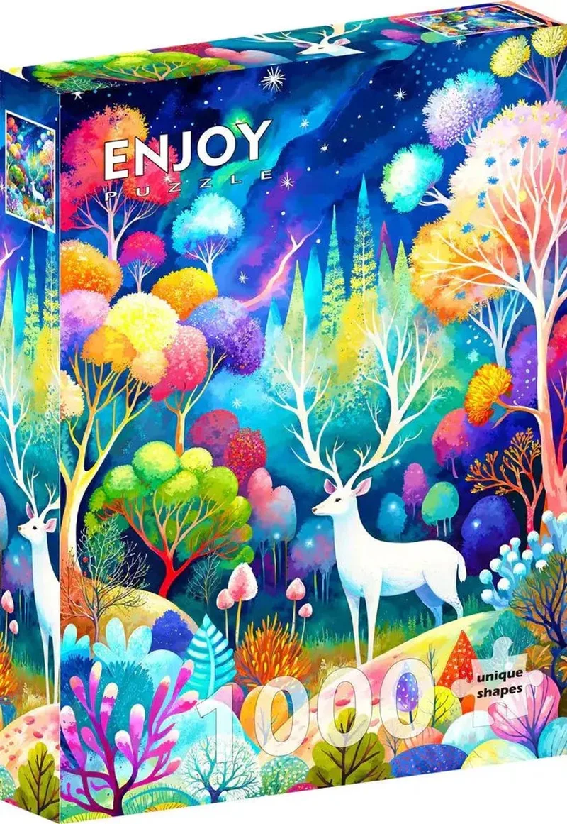 legpuzzel Pure Spirit 1000 stukjes dieren thema. van Enjoy Puzzle, editie Meerkleurig – doos