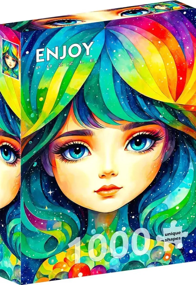 legpuzzel Radiant Innocence 1000 stukjes karton. van Enjoy Puzzle, editie Meerkleurig – doos
