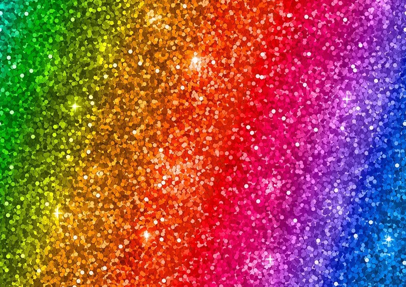 legpuzzel Rainbow Glitter Gradient - 1000 stukjes puzzelplezier. from Enjoy Puzzle, Multicolour edition – box