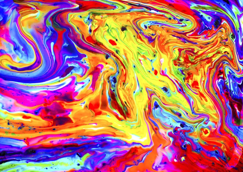 legpuzzel Rainbow Marble - 1000 stukjes kleurrijk puzzelplezier. from Enjoy Puzzle, Multicolour edition – box