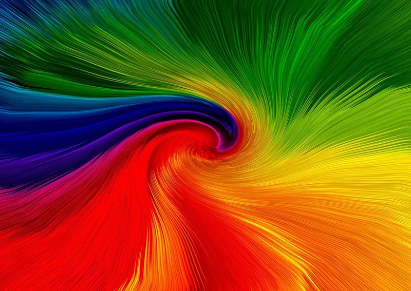 legpuzzel Spinning Rainbow - 1000 stukjes kleurrijk. van Enjoy Puzzle, editie Meerkleurig – doos