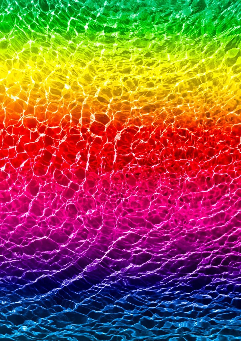 legpuzzel Submerged Rainbow - 1000 stukjes kleurrijk plezier. van Enjoy Puzzle, editie Meerkleurig – doos