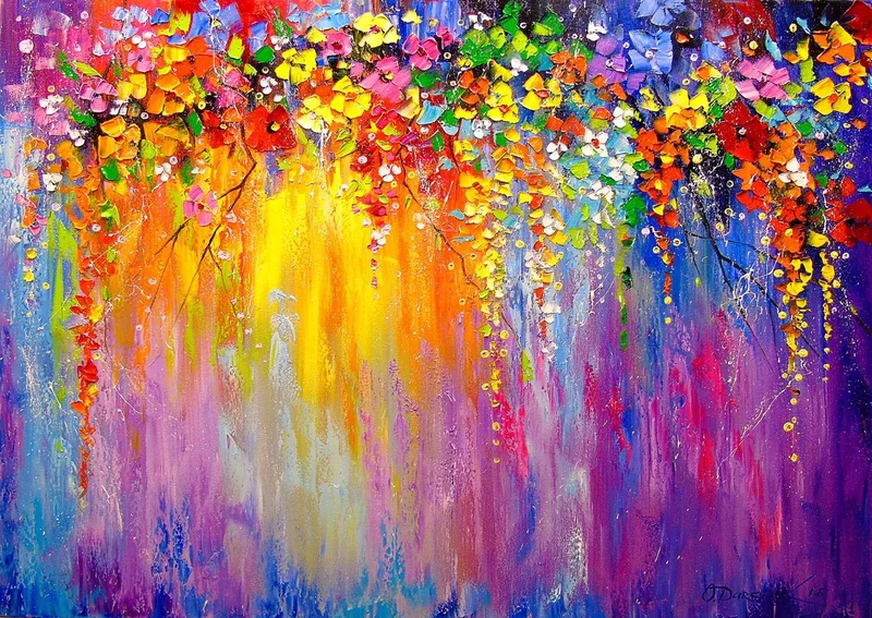 legpuzzel Symphony of Flowers - 1000 stukjes kunst. van Enjoy Puzzle, editie Meerkleurig – doos