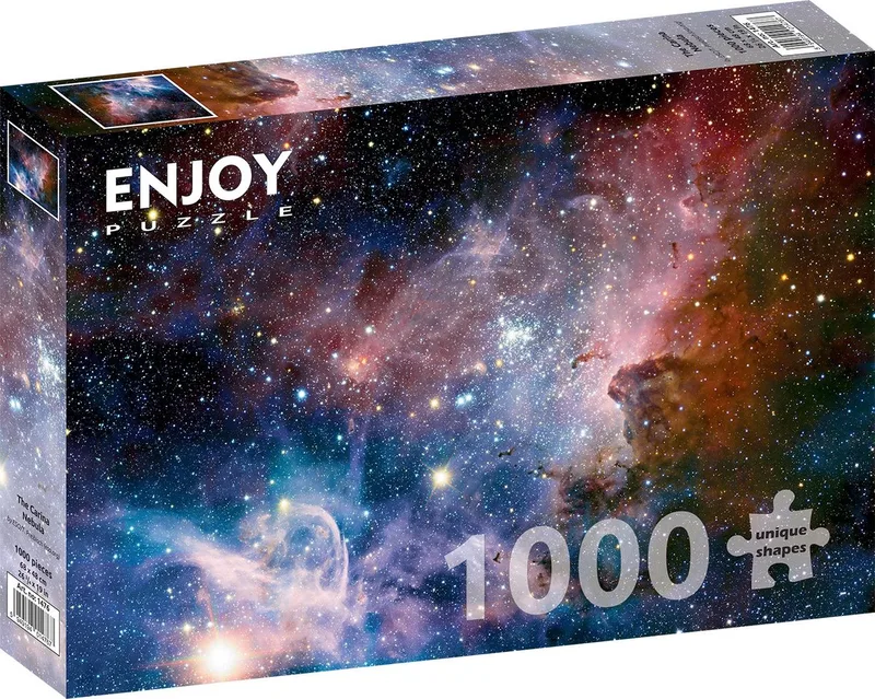 legpuzzel The Carina Nebula - 1000 stukjes ruimte. van Enjoy Puzzle, editie Meerkleurig – doos