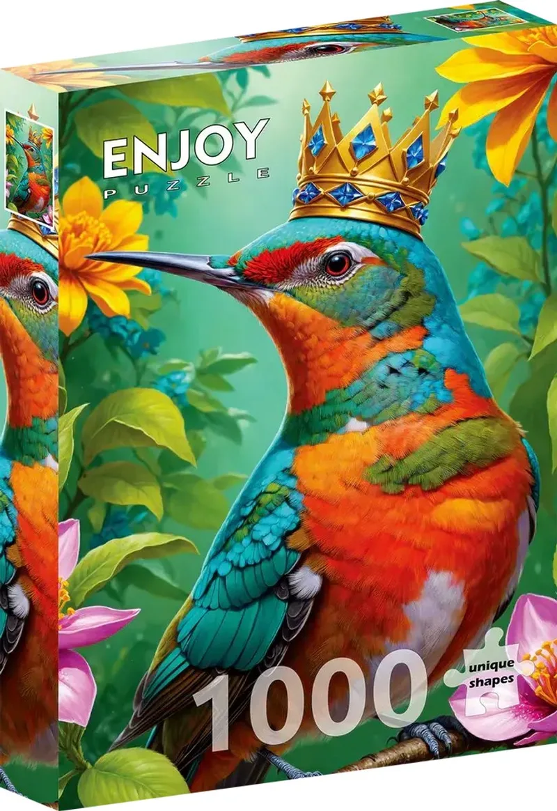 legpuzzel The King - 1000 stukjes - kleurrijk puzzelplezier. von Enjoy Puzzle, Ausgabe Mehrfarbig – Schachtel