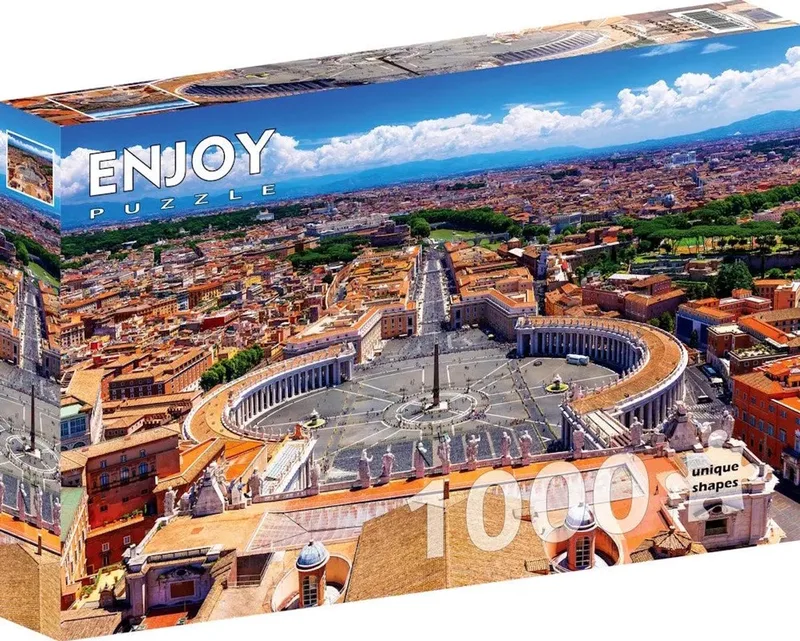 legpuzzel Vatican City 1000 stukjes volwassenen. from Enjoy Puzzle, Multicolour edition – box