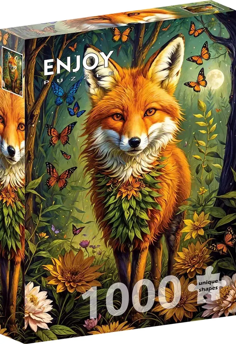 legpuzzel Verzauberde Vos 1000 stukjes dieren. from Enjoy Puzzle, Multicolour edition – box