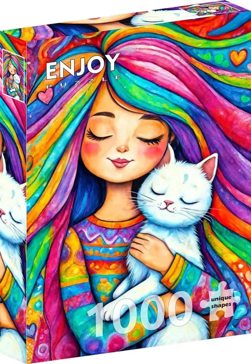 legpuzzel You Complete Me 1000 stukjes karton. van Enjoy Puzzle, editie Meerkleurig – doos