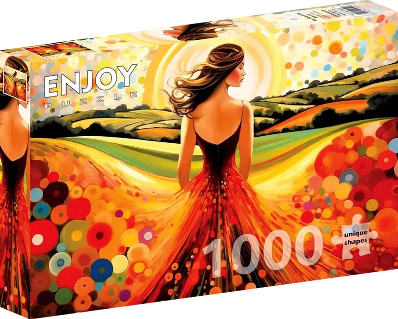 My Beautiful World (1000). van Enjoy Puzzle, editie Meerkleurig – doos