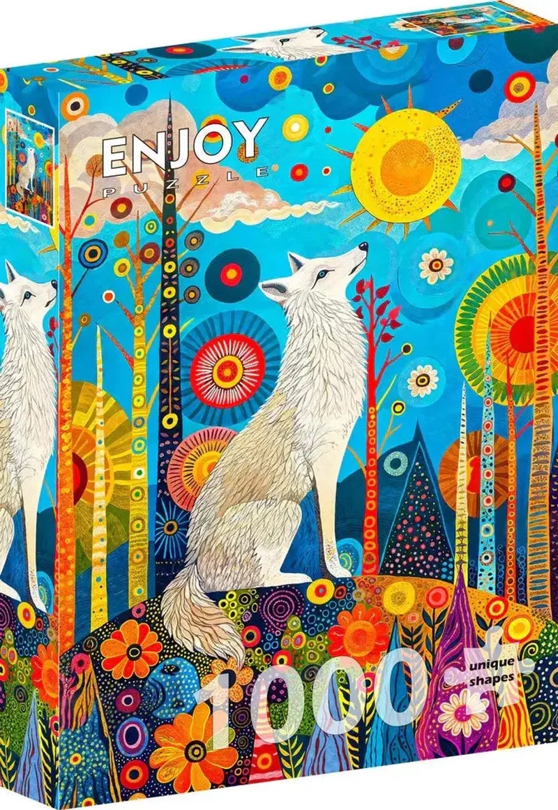 puzzel White Guardian 1000 stukjes voor volwassenen. from Enjoy Puzzle, Multicolour edition – box