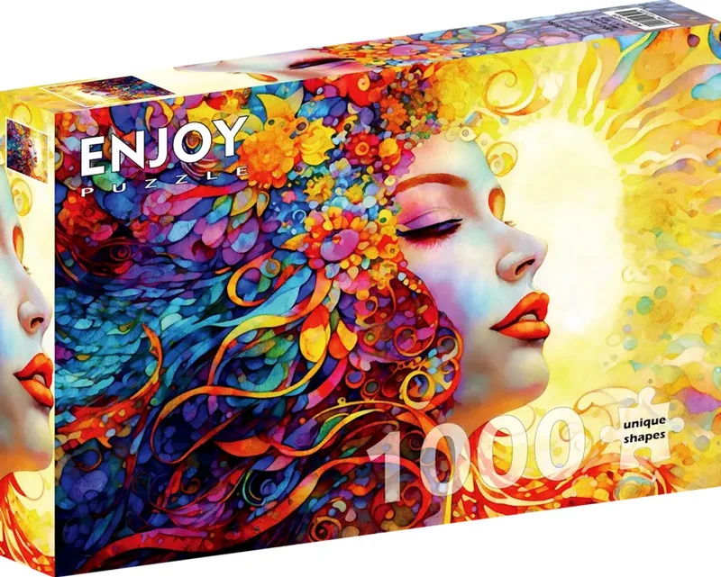Summer Bliss (1000). from Enjoy Puzzle, Multicolour edition – box