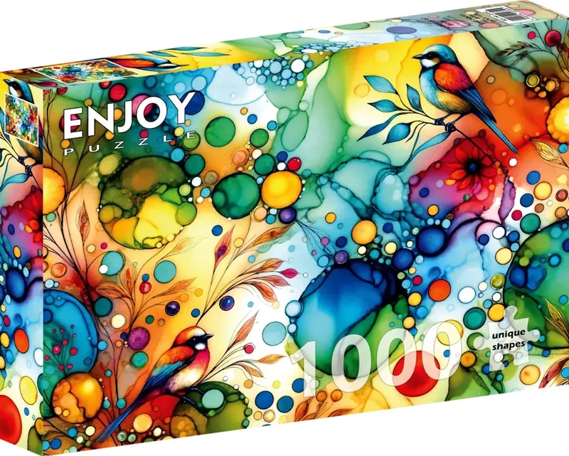 The Beauty of Birds (1000). från Enjoy Puzzle, utgåva Flerfärgad – kartong