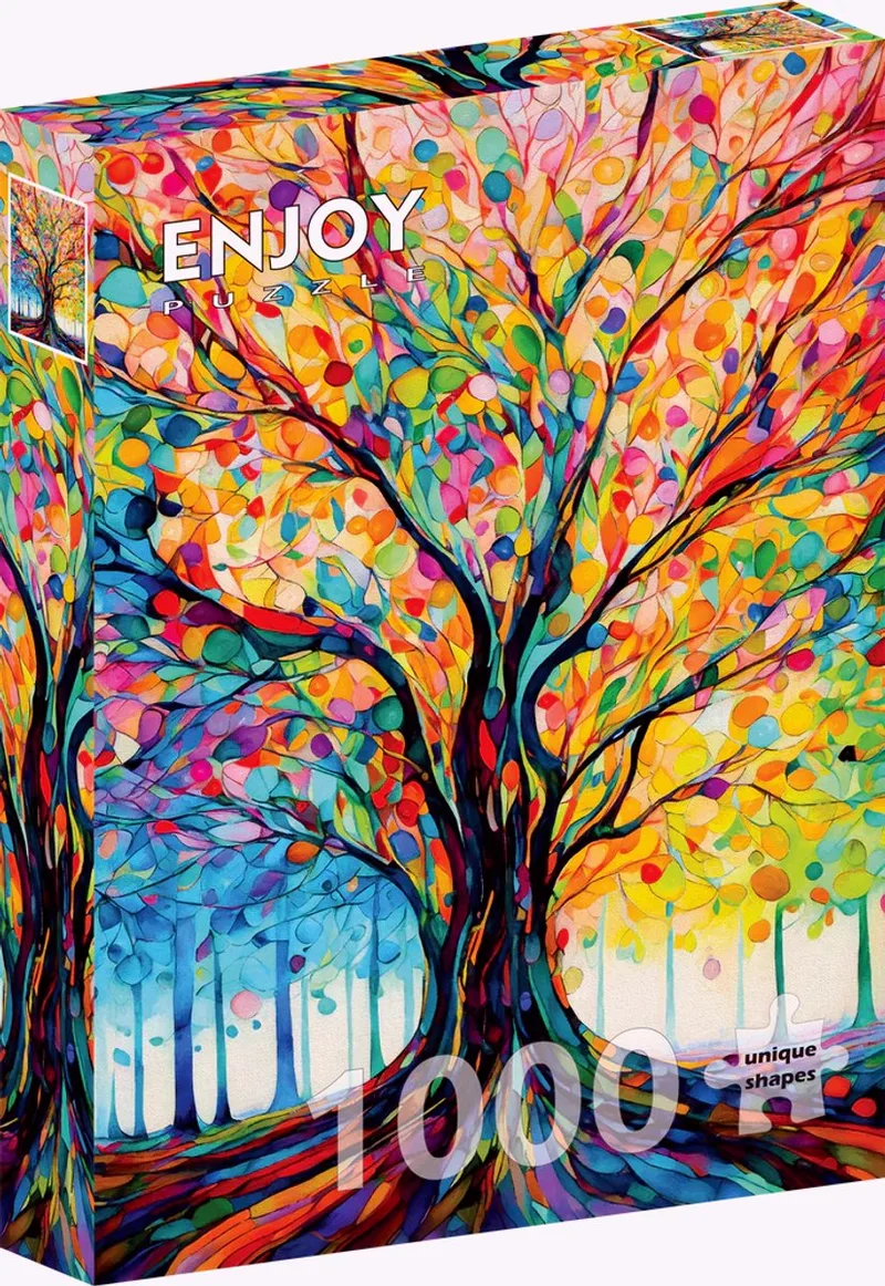 Tree of Joy (1000). de Enjoy Puzzle, édition Multicolore – boîte