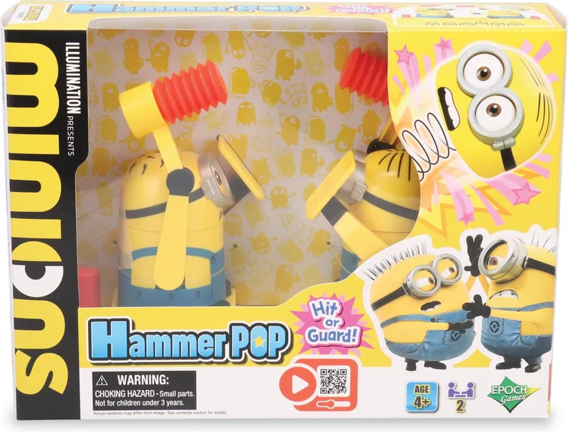 Minions Hammer Pop Spel - Actiespel voor adrenalinekick de EPOCH Games – boîte