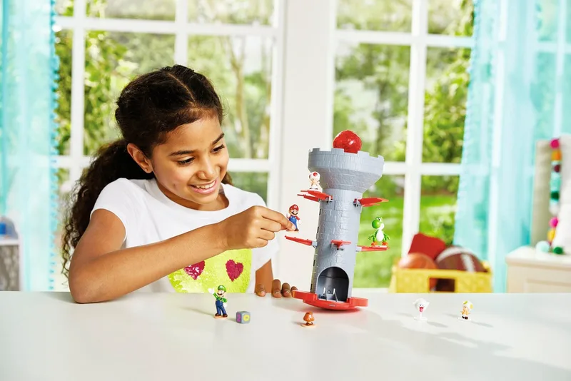 Spiel Super Mario™ Blow Up! Shaky Tower, Familienspiel from EPOCH Games, Multicolour edition – box 3 of 5