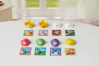 Spiel Super Mario™ Cap Stacker, Familienspiel from EPOCH Games, Multicolour edition – box 4 of 5