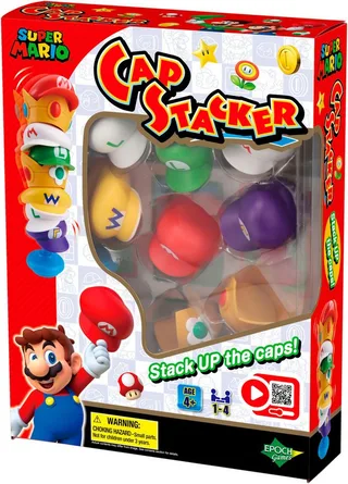 Spiel Super Mario™ Cap Stacker, Familienspiel from EPOCH Games, Multicolour edition – box 1 of 5