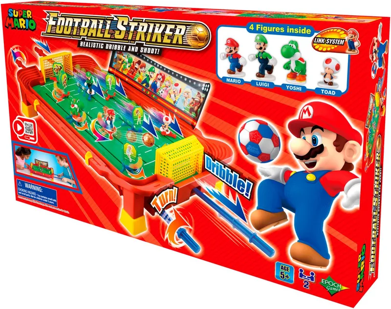 Spiel Super Mario™ Football Striker, Familienspiel from EPOCH Games, Multicolour edition – box 1 of 5