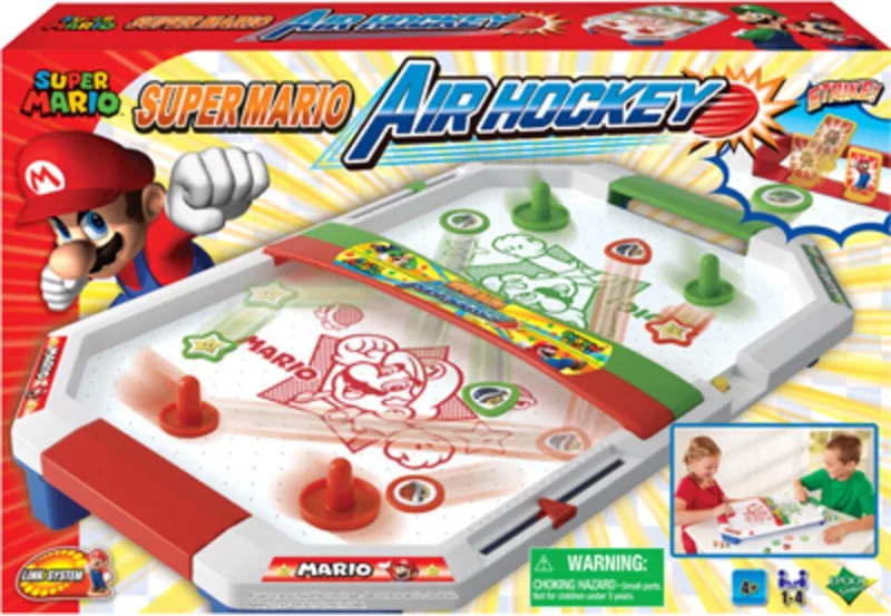Super Mario Air Hockey de EPOCH Games – boîte
