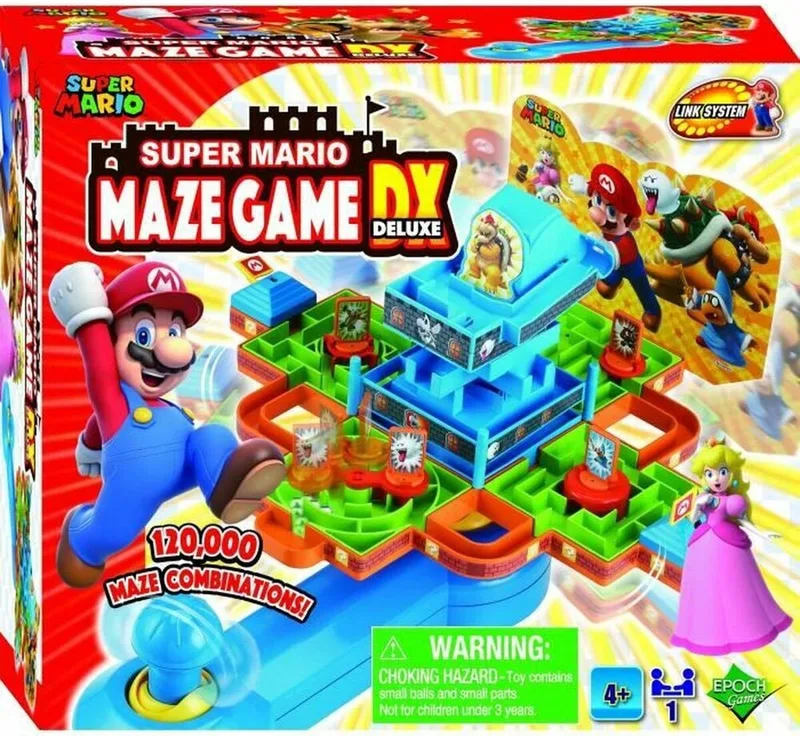 Super Mario Maze Game - 3D-doolhof voor 1 speler - Vanaf 4 jaar von EPOCH Games – Schachtel