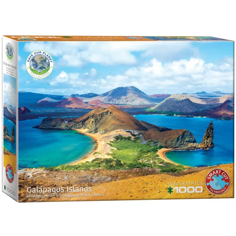 1000-delige Puzzel Galapagos Eilanden - 68x48 cm from Eurographics, Multicolour edition – box 2 of 2