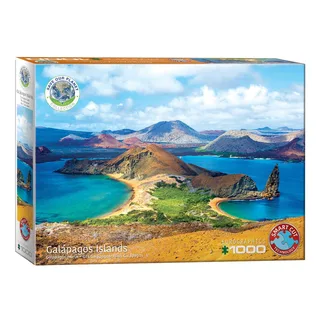 1000-delige Puzzel Galapagos Eilanden - 68x48 cm from Eurographics, Multicolour edition – box 1 of 2