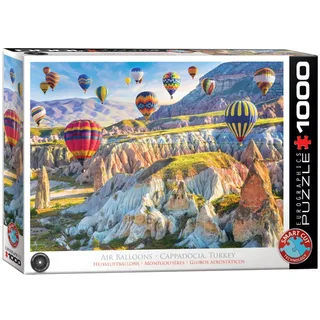 Air Balloons Over Cappadocia - 1000 stukjes 68×48cm (b×h) - Legpuzzel van Eurographics, editie Meerkleurig – doos 2 van 2