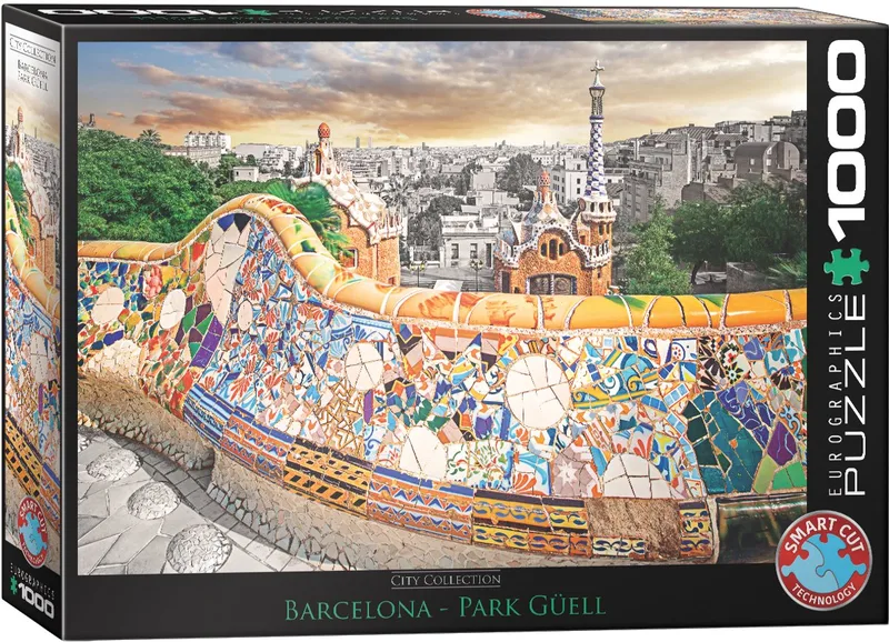 Barcelona Park Gnell (1000) van Eurographics, editie Meerkleurig – doos