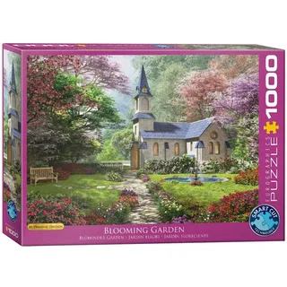 Bloeiende Tuin [Blooming Garden] - Dominic Davison - 1000 stukjes 68×48cm (b×h) - Legpuzzel von Eurographics, Ausgabe Mehrfarbig – Schachtel 2 von 2