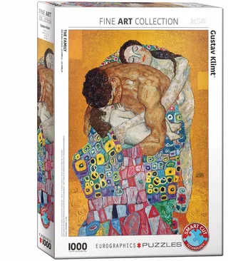 De Familie [Die Familie] - Gustav Klimt - 1000 stukjes 48×68cm (b×h) - Fine Art Legpuzzel from Eurographics, Multicolour edition – box 1 of 2