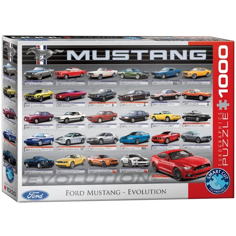 Ford Mustang Evolution (1000) de Eurographics – boîte 2 sur 2