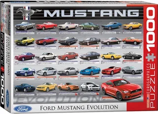 Ford Mustang Evolution (1000) de Eurographics – boîte 1 sur 2