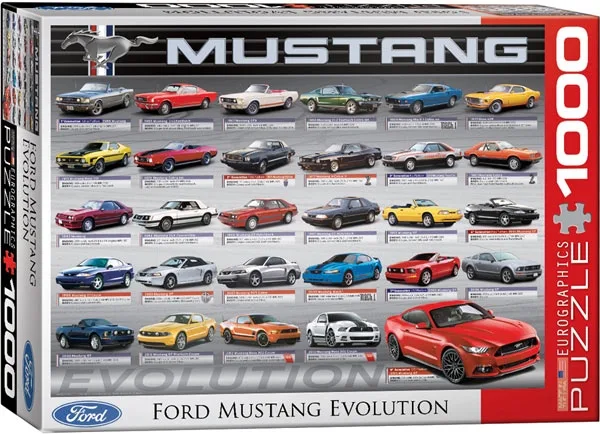 Ford Mustang Evolution (1000) fra Eurographics – æske