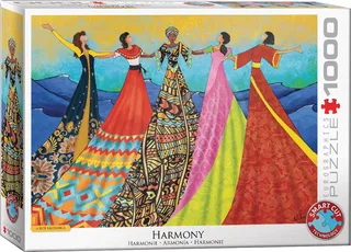 Harmonie [Harmony] - 1000 stukjes 68×48cm (b×h) - Legpuzzel de Eurographics, édition Multicolore – boîte 1 sur 2