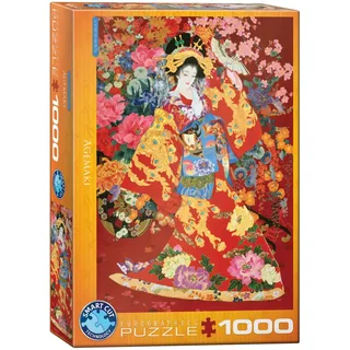 Haruyo Morita - 1000 stukjes 48×68cm (b×h) - Legpuzzel fra Eurographics, Agemaki-udgave – æske 2 af 2