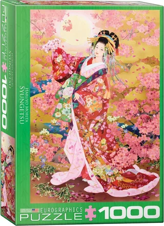 Haruyo Morita - 1000 stukjes 48×68cm (b×h) - Legpuzzel from Eurographics, Syungetsu edition – box 1 of 2