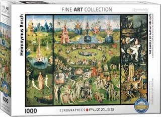 Heironymus Bosch - The Garden of Earthly Delights (1000) von Eurographics – Schachtel 1 von 2