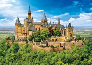 Puzzle Château de Hohenzollern, Allemagne - 1000 pièces de Eurographics, édition Multicolore – boîte 1 sur 2