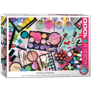 Makeup Palette - 1000 stukjes 68×48cm (b×h) - Legpuzzel von Eurographics, Ausgabe Mehrfarbig – Schachtel 2 von 2