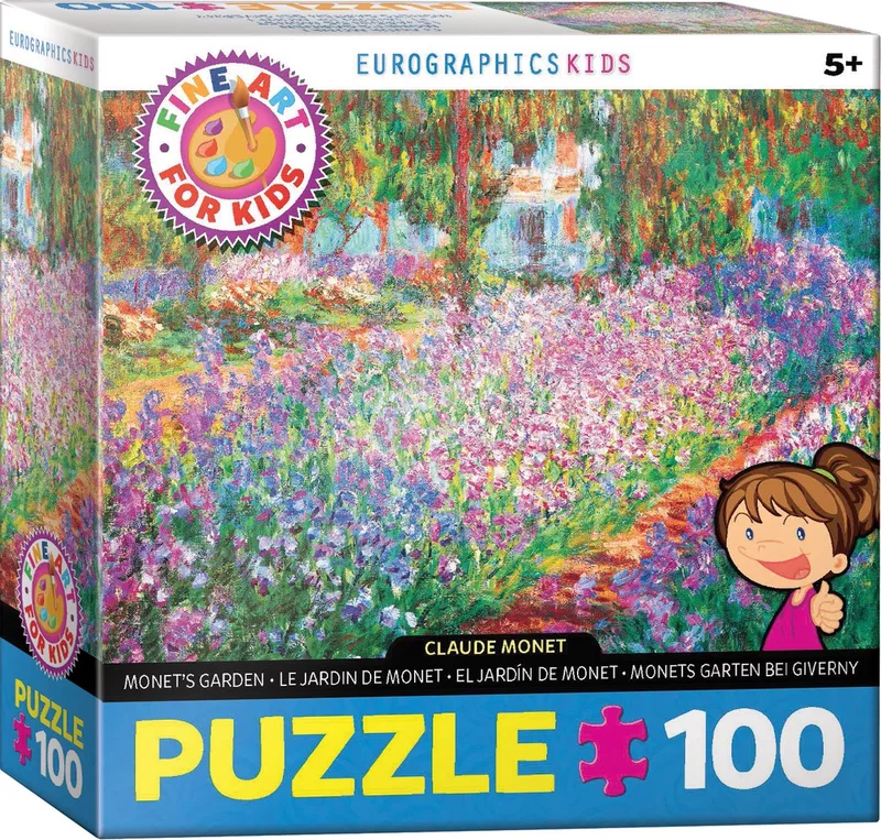 Monet's Garden (100) de Eurographics, édition Multicolore – boîte