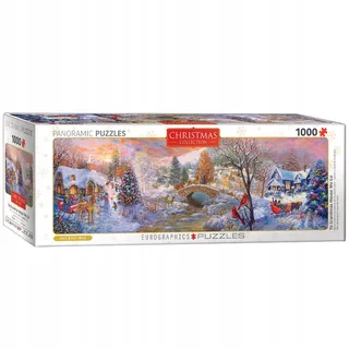 Op naar oma's huis [To Grandma's House We Go] - 1000 stukjes 96×32cm (b×h) - Panorama Legpuzzel van Eurographics, editie Meerkleurig – doos 1 van 2