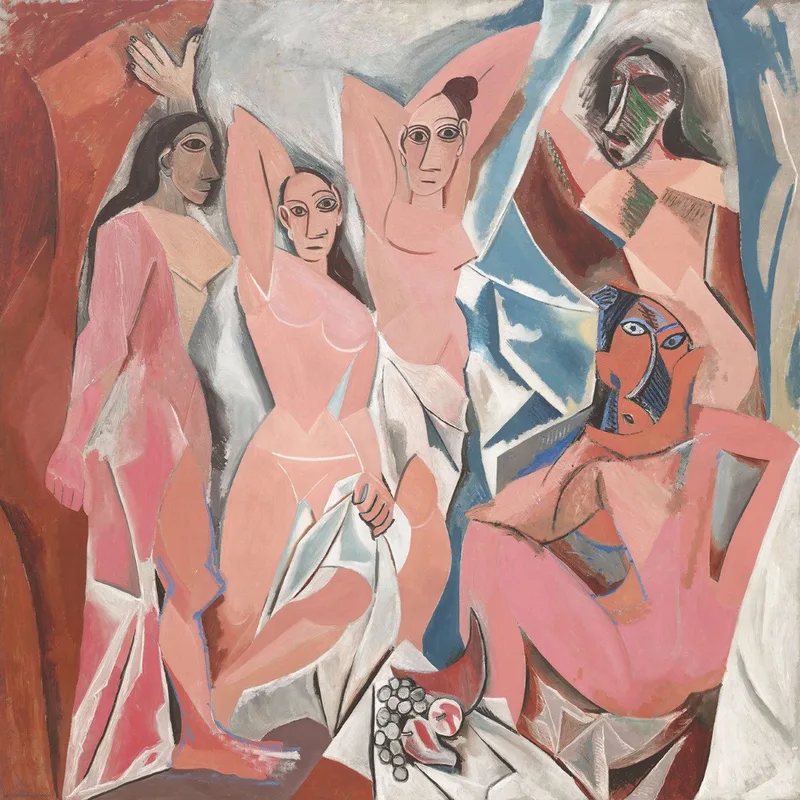 Picasso Demoiselles d'Avignon puzzel van 500 stukjes from Eurographics, Multicolour edition – box